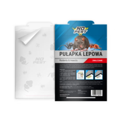 Klebefalle für Mäuse und Nagetiere mit Kleber No Pest 22,5 × 15 cm